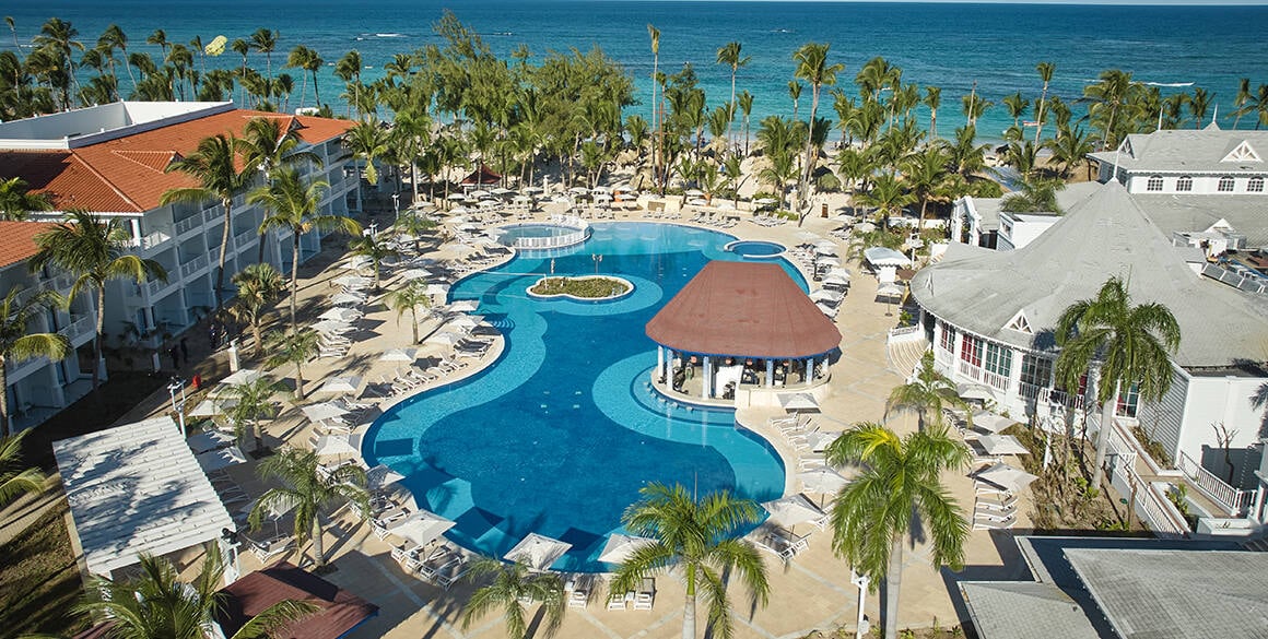 An aerial view of Bahia Principe Luxury Esmeralda 